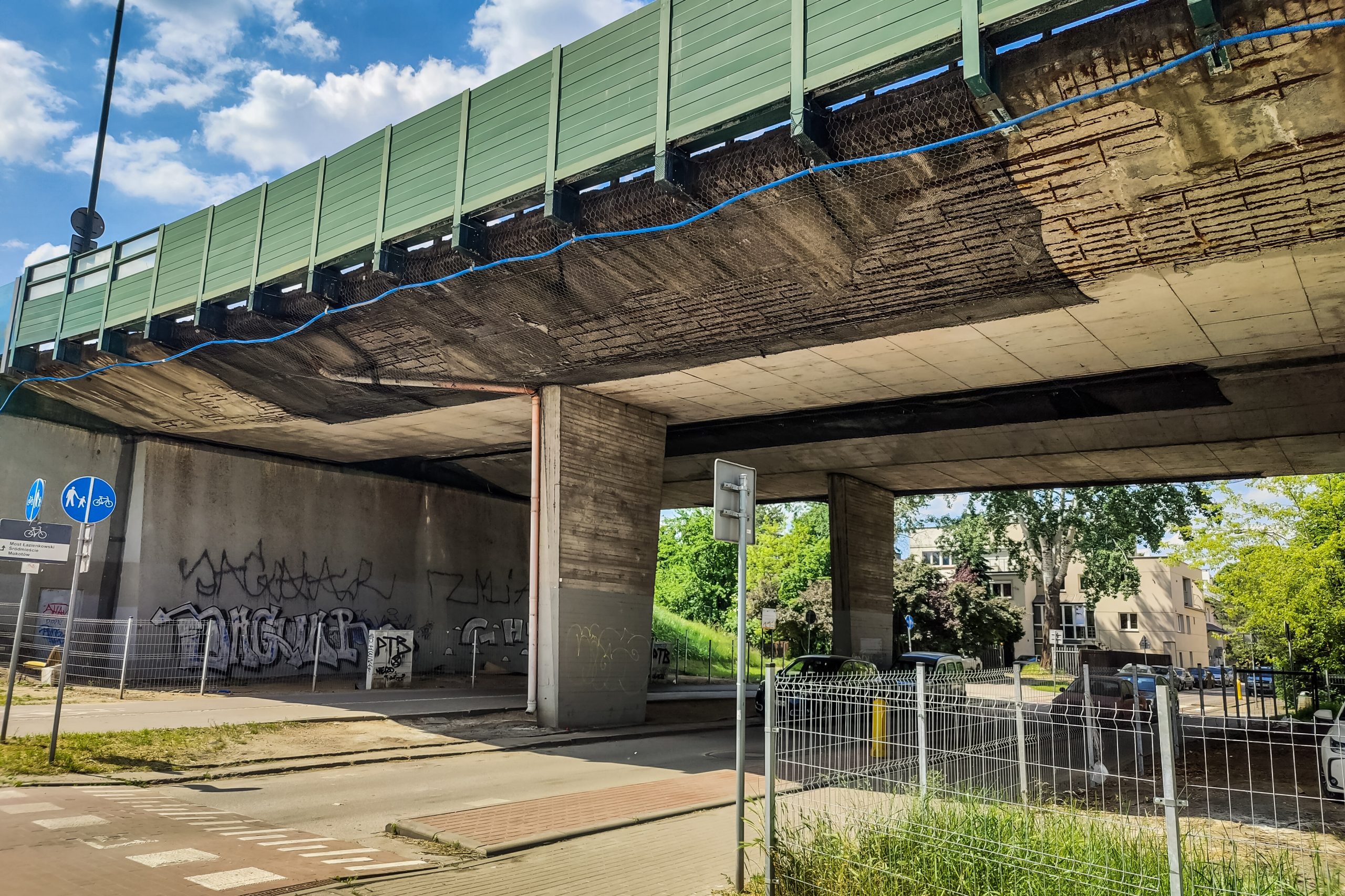 Wiadukt nad ul. Bajońską i ul. Wąchocką